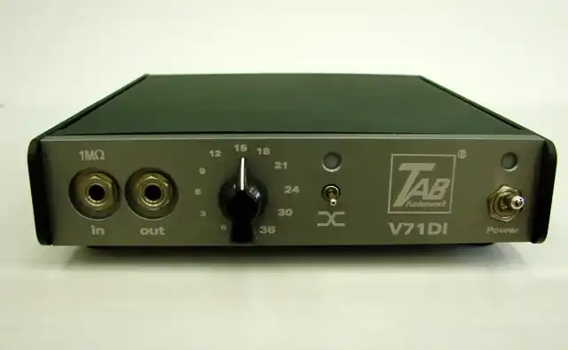 Markenprodukt TAB Funkenwerk V71 Direct Input Pre-Amplifier