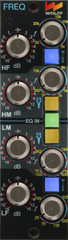 Neuheit Wolff Audio FREQ EQ