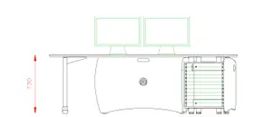 AKA DESIGN PROLITE XB (WITHOUT MONITOR BRIDGE) + 12U RACK Wochenendangebot