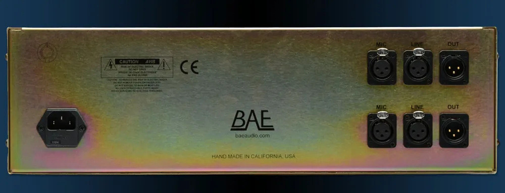 BAE Audio 8CR 8 Channel Rack w/power supply 48v Jetzt Bestellen