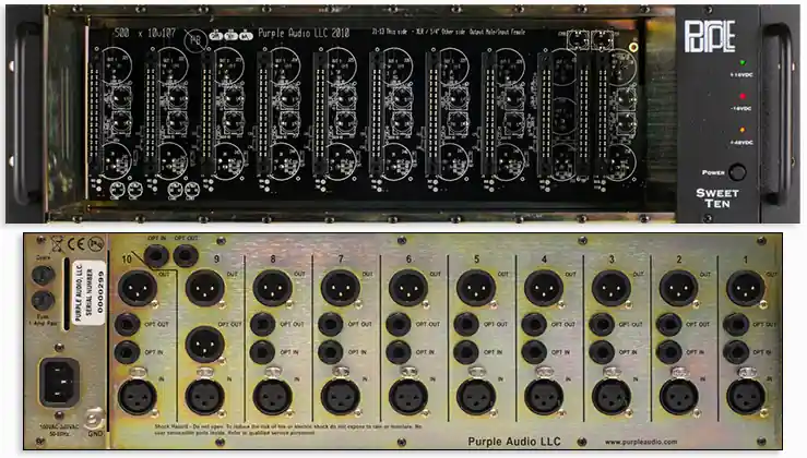 Purple Audio Sweet Ten Rack Begrenztes Angebot