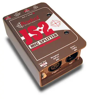 Sale Radial JS-2 Mikrophone splitter