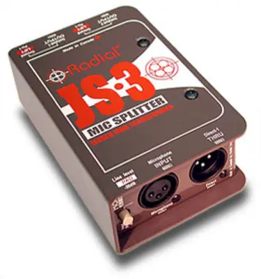 Radial JS-3 Mic Splitter Günstig