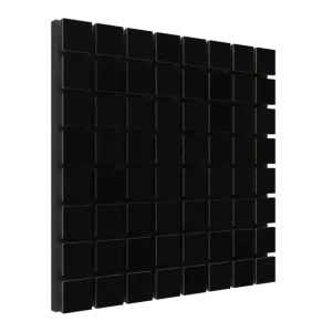 Letzte Chance Vicoustic Flexi Wood Ultra Lite Black Matte | 6 Units/Box