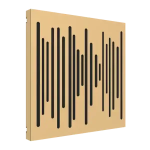Vicoustic VicPattern Ultra Wavewood Metallic Gold | 3 Units/Box Nur Für Kurze Zeit