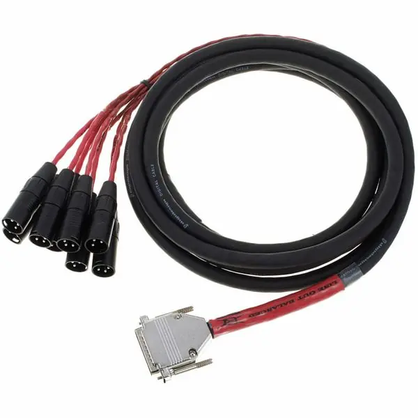 Highlight Avid DB25-XLRM DigiSnake 12'