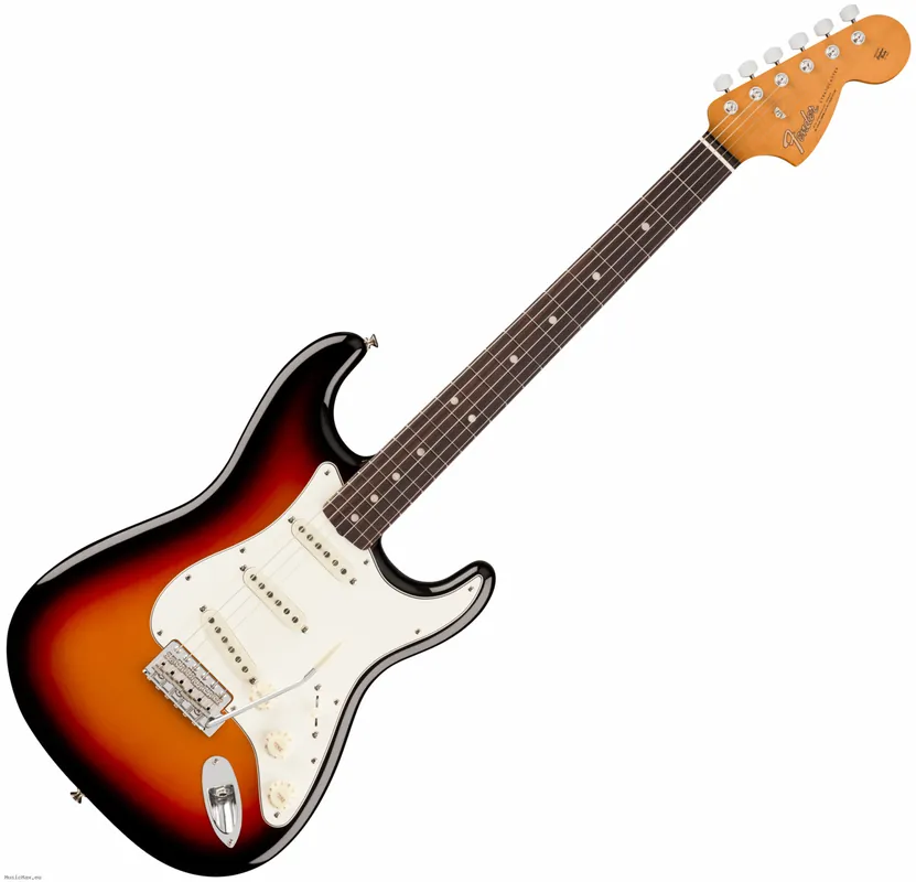 FENDER Vintera® III Late '60s Stratocaster 3-Color Sunburst E-Gitarre mit Tasche Neuheit
