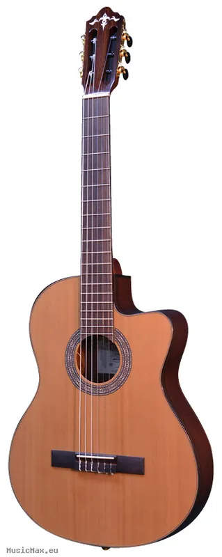 CRAFTER C-18CE Natur Elektro Klassische Gitarre mit Tasche Günstig