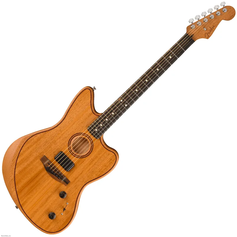 Kracherpreis FENDER AMERICAN ACOUSTASONIC JAZZMASTER Mah Akustikgitarre