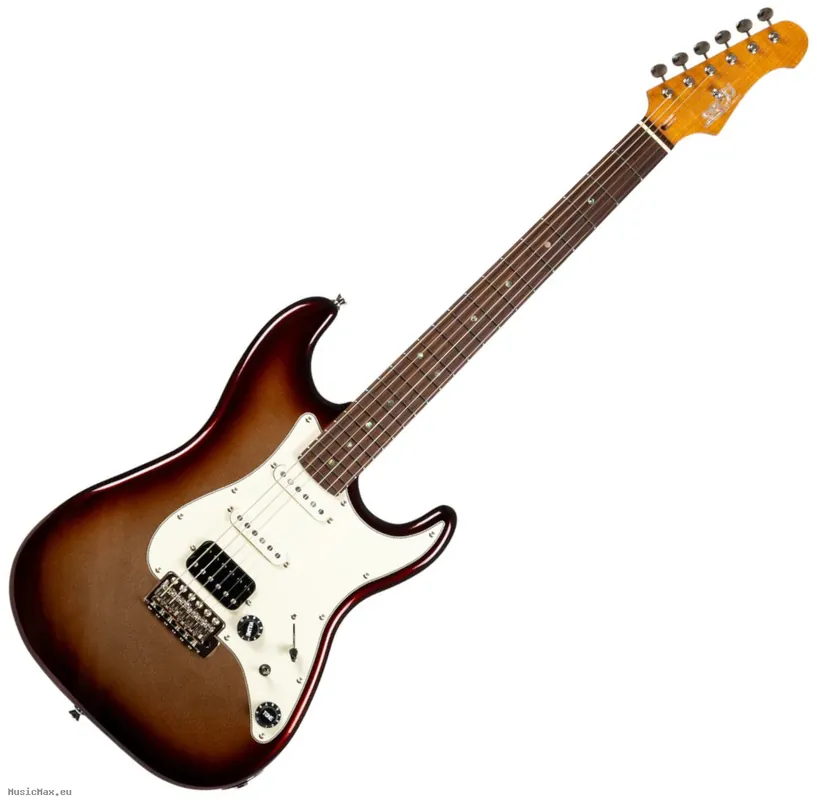 JET JS-40 HSS Metallic Burst E-Gitarre mit Tasche Neue Ware