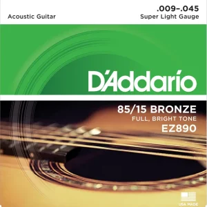 Sonderaktion DADDARIO EZ890 9-45 Akustische Gitarrensaiten