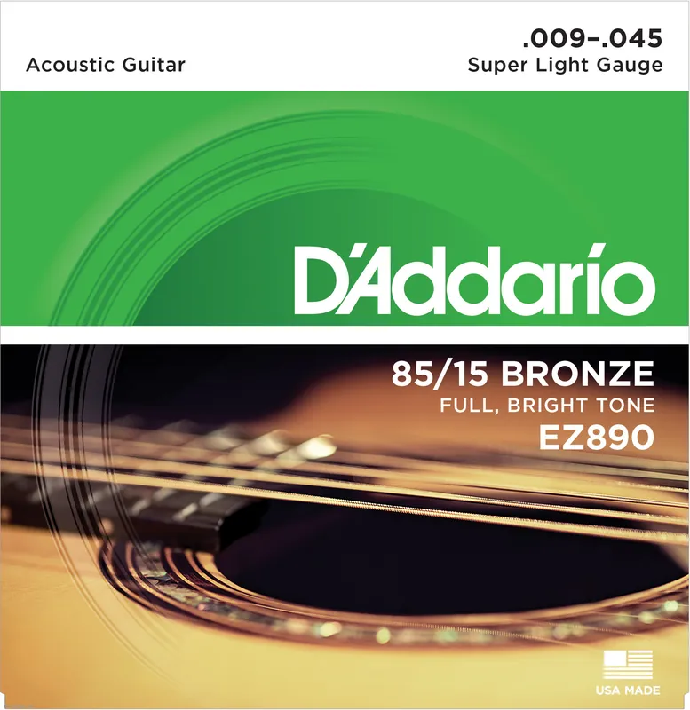 Sonderaktion DADDARIO EZ890 9-45 Akustische Gitarrensaiten