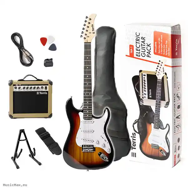 TERRIS TEP1SB Set E-Gitarren Bundle Neu Im Sortiment