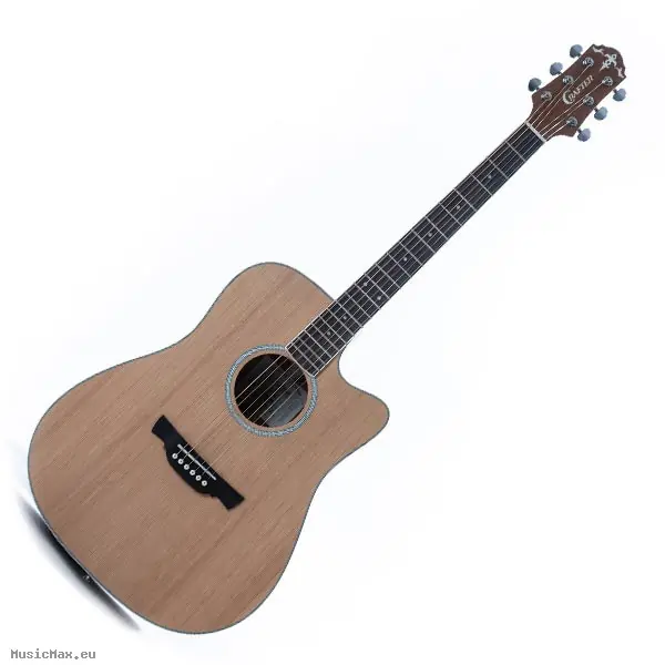 Geprüft CRAFTER D 7C/N Akustikgitarre mit Tasche