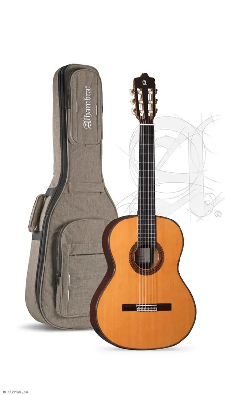 Neu ALHAMBRA 7P Klassische Gitarre mit Tasche