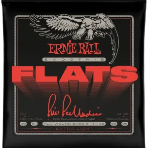 Super-Preis ERNIE BALL P02748 PINO PALADINO SMOOTHIE Extra Light 38-98 Flatwound Bass Saiten