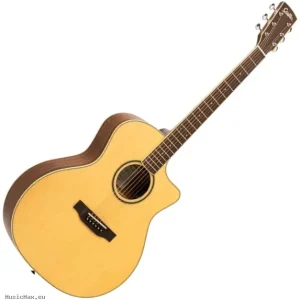 Versand Am Gleichen Tag CRAFTER ES G-MAHO CE (KR) Elektroakustikgitarre mit Tasche