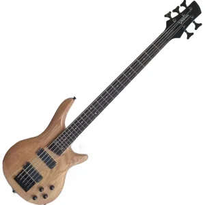 Highlight VESTON GUITARS VJB-5 Natural 5-saitige Bassgitarre
