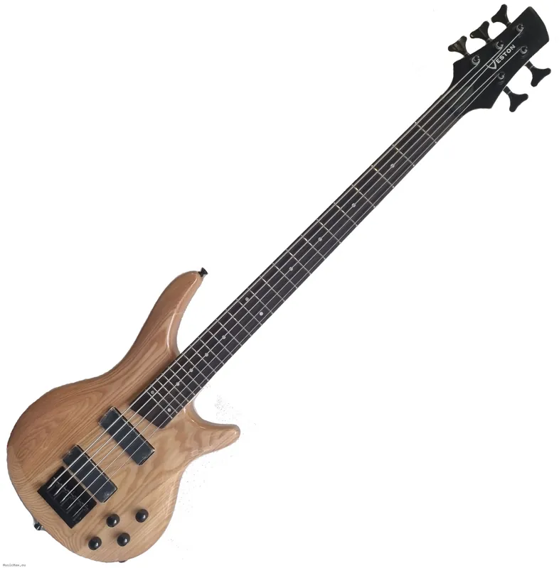 Highlight VESTON GUITARS VJB-5 Natural 5-saitige Bassgitarre