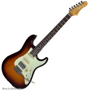Heißes Angebot CRAFTER MODERN SERA S VVS RS TS TPB-ST E-Gitarre mit Tasche