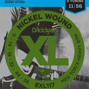 Gratis Versand DADDARIO EXL117 11-56 E-Gitarrensaiten