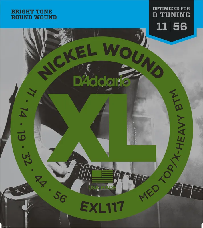 Gratis Versand DADDARIO EXL117 11-56 E-Gitarrensaiten