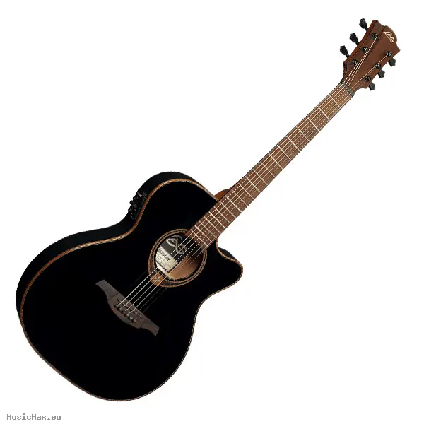 Abverkauf LAG T118ACE-BLK TRAMONTANE 118 Elektroakustische Gitarre