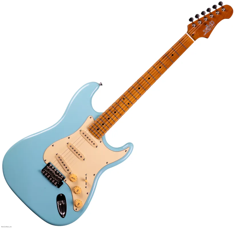JET JS-300 SSS BL E-Gitarre Echt