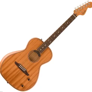 Expressversand FENDER HIGHWAY PARLOR MAH RW Elektroakustische Gitarre
