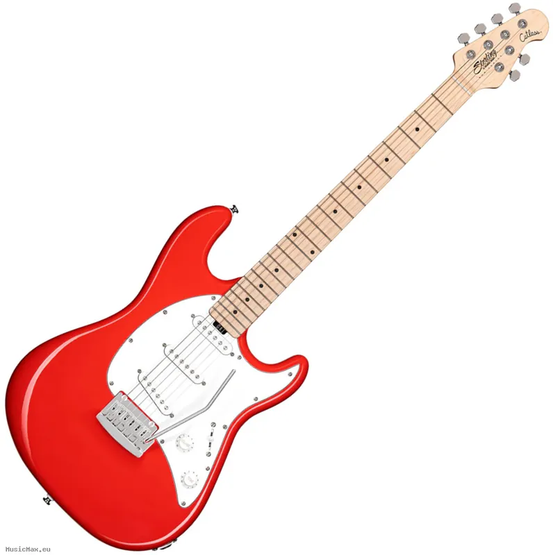 Preisknaller STERLING CT30SSS CUTLASS Fiesta Red E-Gitarre