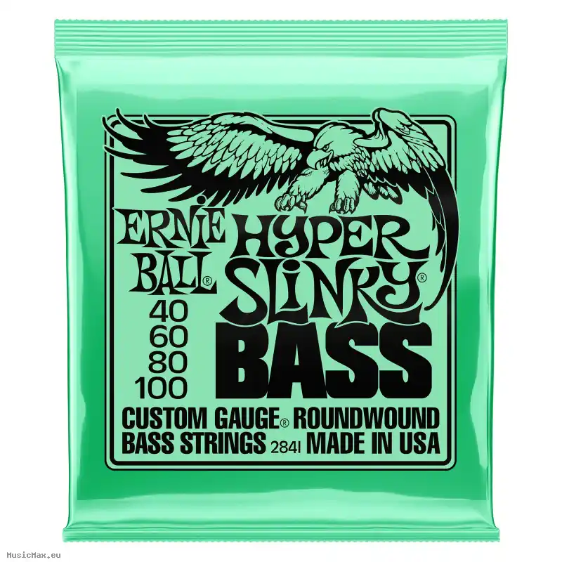 Schneller Versand ERNIE BALL 2841 HYPER SLINKY 40-100 Bass Saiten