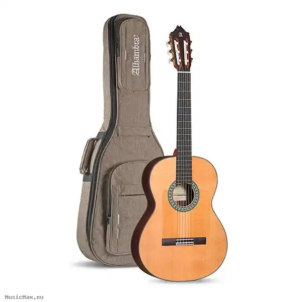 ALHAMBRA 5Fp FLAMENCO Klassische Gitarre mit Tasche Knallerangebot