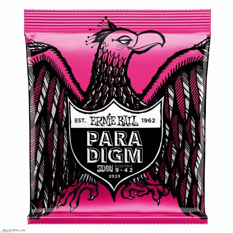 ERNIE BALL 2023 PARADIGM 9-42 E-Gitarrensaiten Markenprodukt