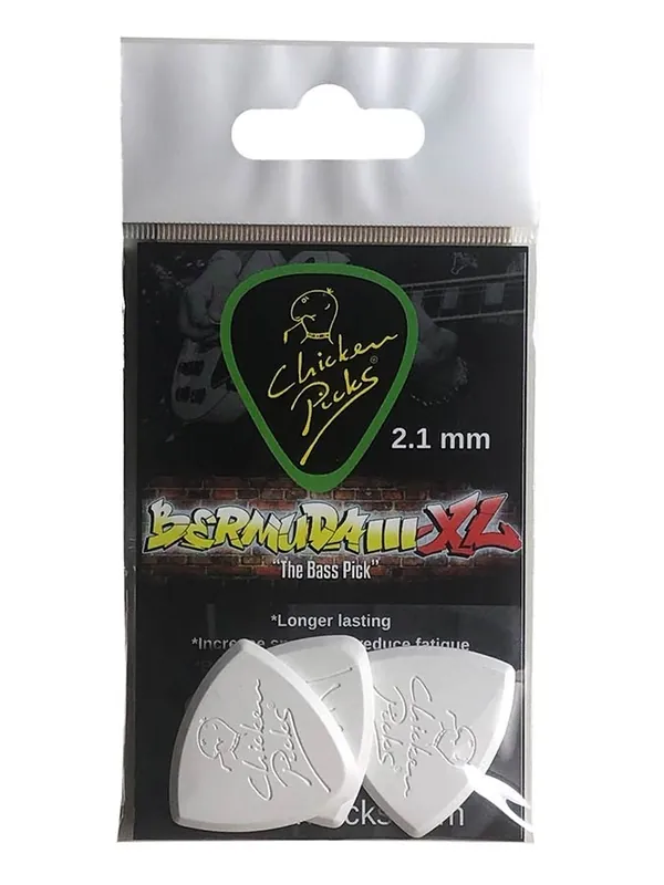 Wochenendangebot Chicken Picks Bermuda III-XL 2.1mm guitar pick 3er Pack