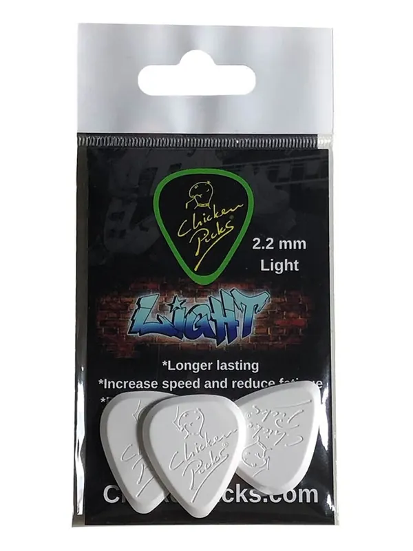 Chicken Picks Light 2.2mm guitar pick 3er Pack Angebot