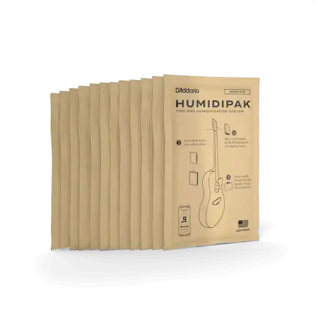 Schneller Versand DAddario PW-HPRP-12 Two Way Humidification Ersatz 12-er Pack
