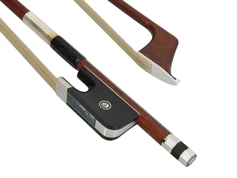 Zertifiziert Dörfler D10 Bass Bow 3/4 French Style