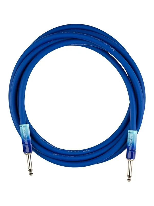 Kostenloser Rückversand Fender Ombré Instrument Cable Belair Blue 3m