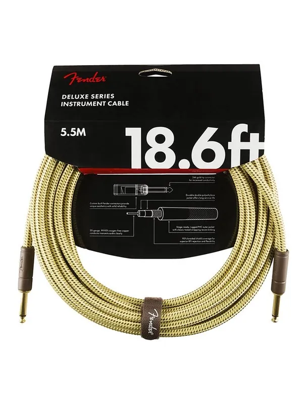 Solange Der Vorrat Reicht Fender Deluxe Series Instrument Cable 5,5m