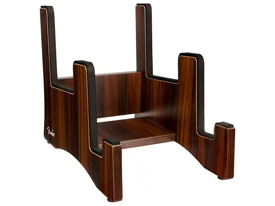 Sichere Zahlung Fender Deluxe Wooden 2-tier Multi Stand
