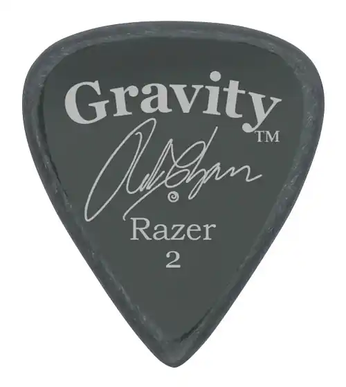 Gravity Plektrum Rob Chapman Signature Razer 2.0mm Neu Im Sortiment