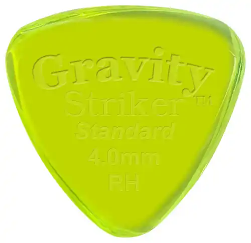 Aktuell Gravity Plektrum Striker RH Speed Bevels Std 4.0mm