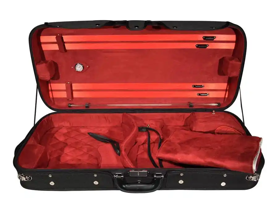 Leonardo DC-180-BR Doppelkoffer Violine Viola Expressversand