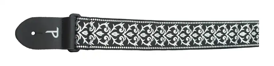 Zertifiziert Perri's 6724 Jacquard Gurt, black/white tribal