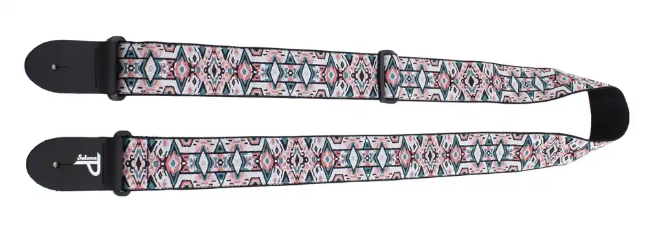 Perri's 7651 Jacquard Gurt, geometric rosé Versand Am Gleichen Tag