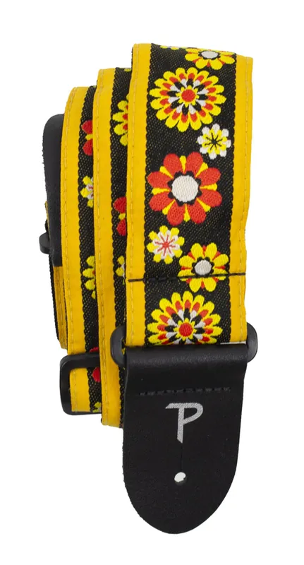 Neu Perri's 7665 Jacquard Gurt, 60's floral burst