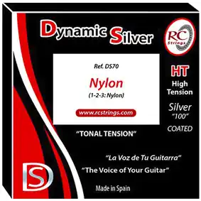 RC Strings DS70 HT Dynamic Silver Klassik Satz Ausverkauf