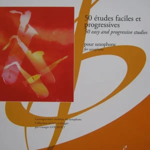 Lacour 50 Etudes Faciles & Progressives 2 Saxophon GB1549-2 Neu