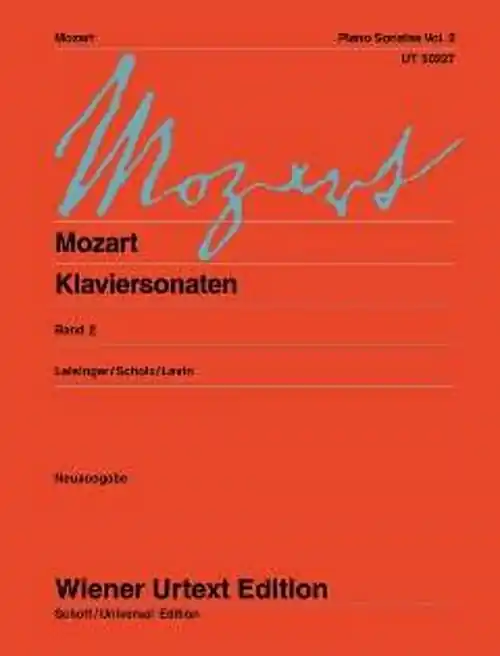 Neue Kollektion Mozart Klaviersonaten Band 2 Klavier UT50227