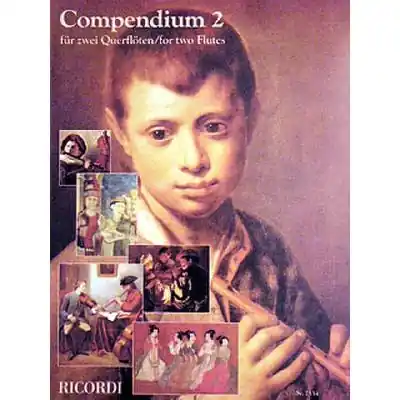 Compendium 2 für 2 Querflöten Duos SY2534 Sichere Zahlung